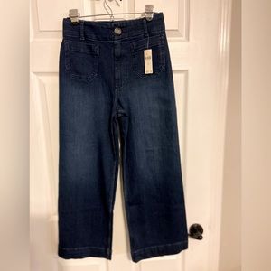 Anthropologie The Skipper Wide-Leg Jeans. Pilcro. Standard Cropped Fit